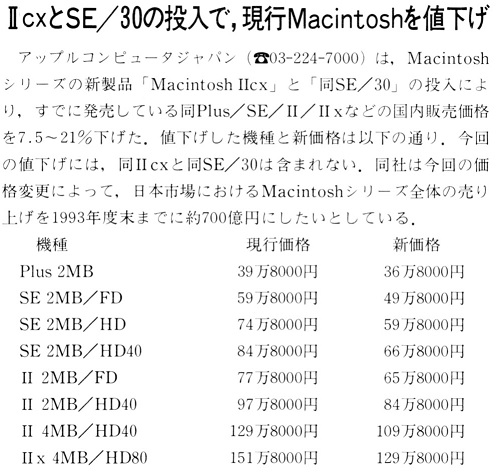 ASCII1989(10)b10IIcxとSE30Mac値下げ_W500.jpg
